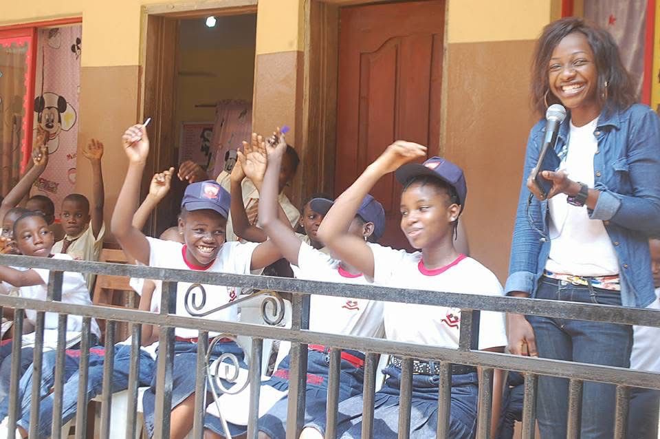 Racheal and Teens outreach event